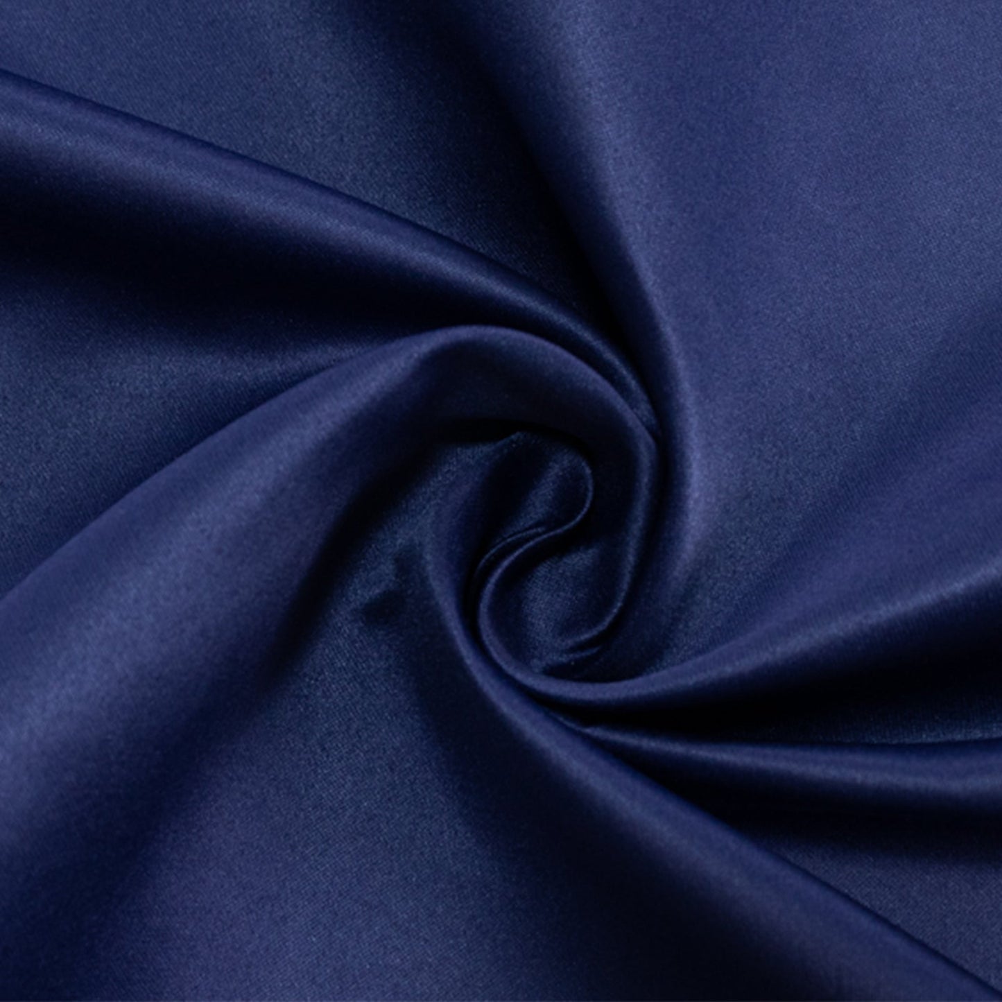 Lamour Satin 60"x126" Rectangle Tablecloth Navy Blue - Soft & Silk-Like Table Cover