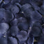 500-Pack Rose Petals Round Design Navy Blue Silk Confetti - Decorative Scatters for Tables and Floors