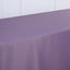 Polyester 60"x102" Rectangle Tablecloth Violet Amethyst - Durable and Stylish Table Cover