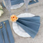 20 Pack Linen-Like Paper 8.5"x4" Napkins Dusty Blue - Highly Absorbent & Disposable Airlaid Guest Towels