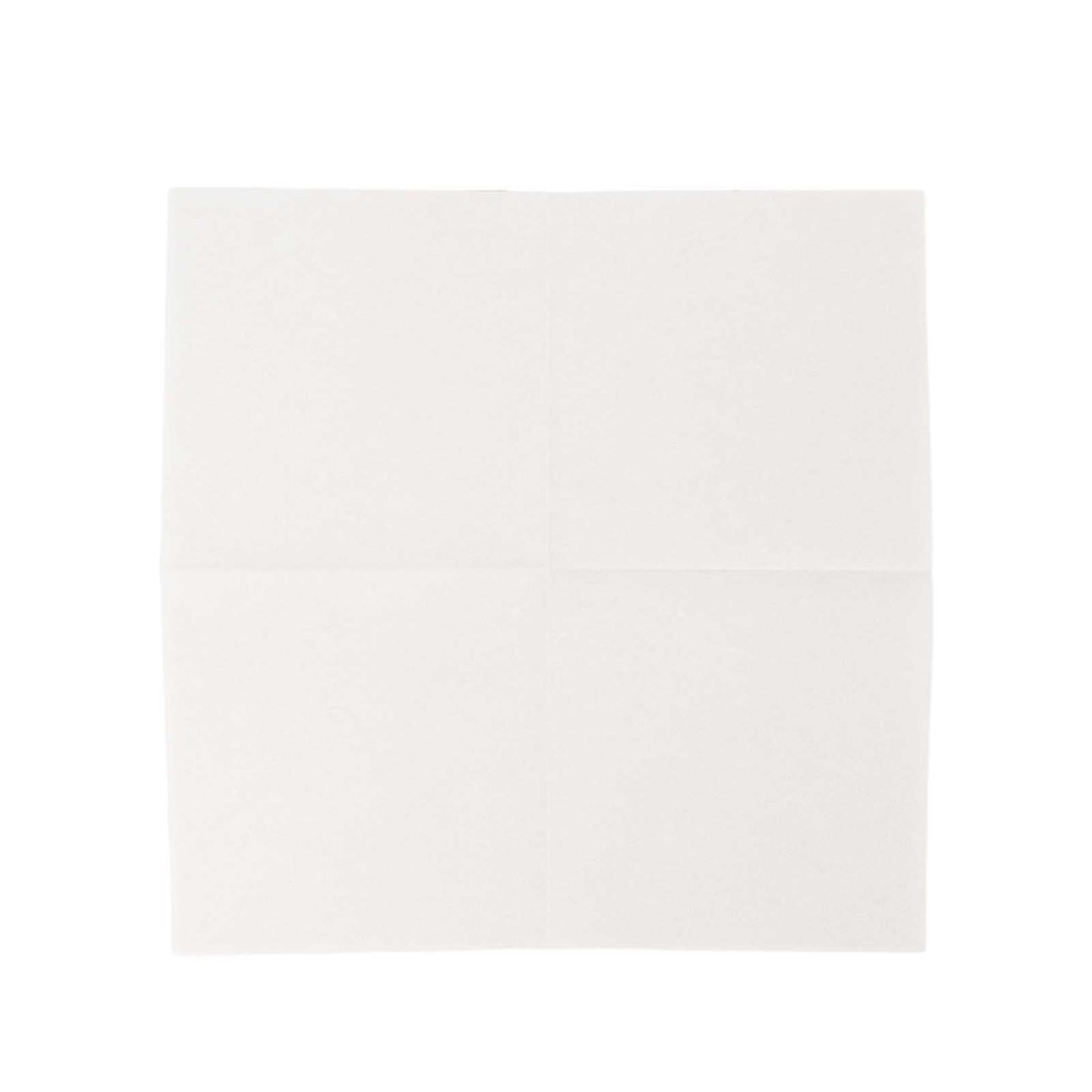 20 Pack Linen-Like Paper 5"x5" Napkins White - Highly Absorbent & Disposable Airlaid Beverage Napkins