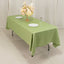 Lamour Satin 60"x102" Rectangle Tablecloth Sage Green - Durable & Silky Soft Feel Table Cover