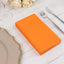 50-Pack Paper Napkins Orange - Soft Disposable 2-Ply Dinner Napkins for Weddings