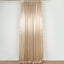 8ftx10ft Nude Satin Event Curtain Drapes, Backdrop Event Panel
