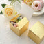 100 Pack 3" Easy DIY Gold Party Or Shower Favor Candy Gift Boxes