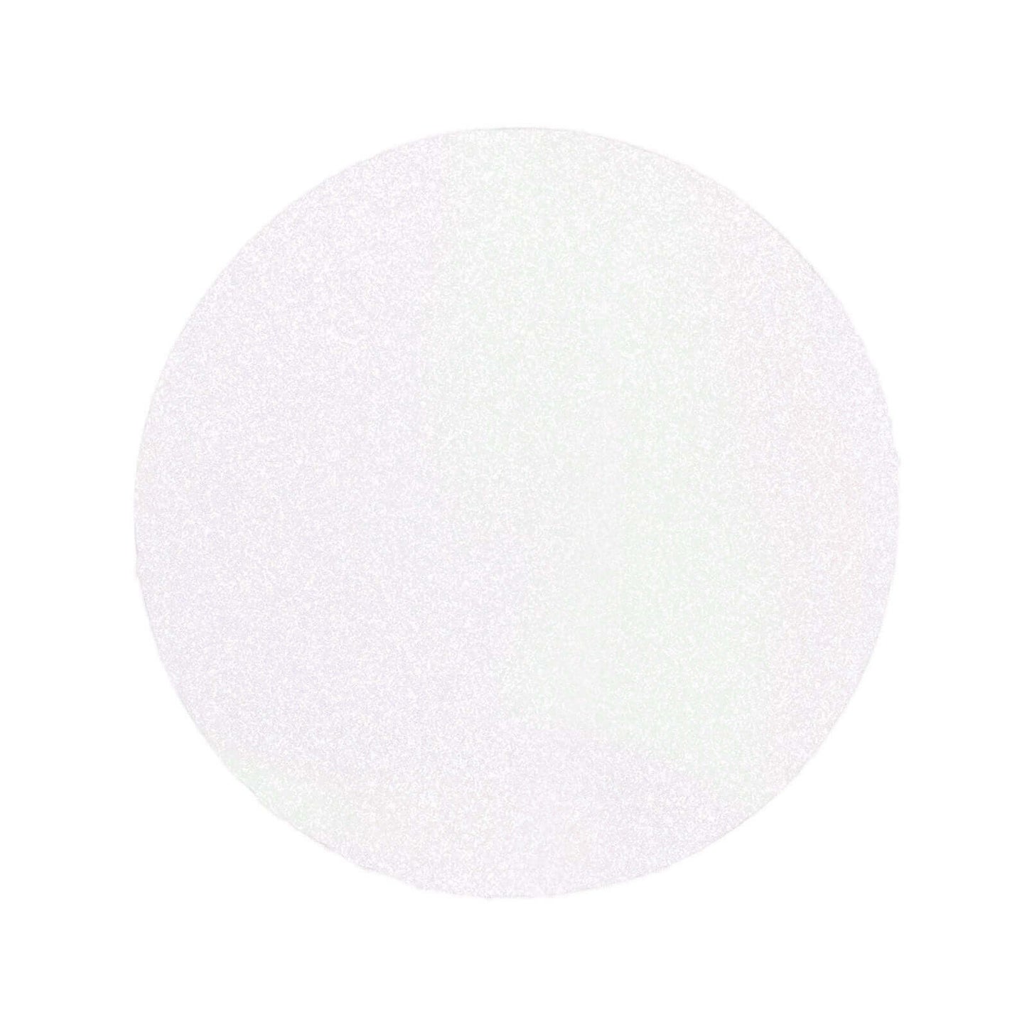 6-Pack Placemats Glitter Design Iridescent Sparkle Round - Non-Slip Decorative Dining Table Mats 13"