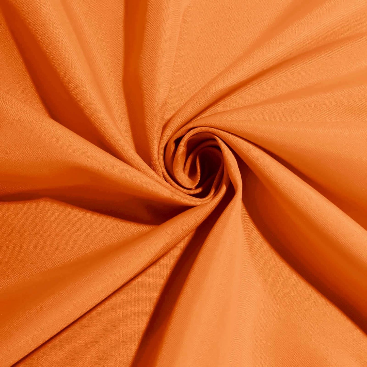 5 Pack Polyester 17"x17" Napkins Orange - Durable & Wrinkle Resistant Dinner Napkins