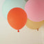 10 Pack 18" Matte Pastel Orange Helium or Air Latex Party Balloons