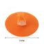 25 Pack 9" Orange Sheer Nylon Tulle Circles Favor Wrap, DIY Craft Fabric