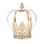 Metal Royal Crown Cake Topper Gold for Glamorous Events & Special Occasions 8"