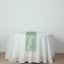 5 Pack Organza 12"x108" Table Runners Hunter Emerald Green - Gold Wave Design