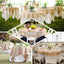 Burlap 90"x90" Table Overlay Square Tablecloth Natural - Rustic Design for Vintage Celebrations