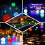 16" Floating Pool Light Up Glow Ball, Inflatable Outdoor Garden Lights With Remote - 13 RGB Colors and 3 Color Modes
