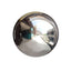 Gazing Globe Mirror Ball Reflective Hollow Stainless Steel Silver Sphere - Decorative Garden Accent Piece 20"