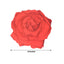 10-Pack Disposable Table Placemats with Red Rose Flower Design - 400GSM Floral Cardboard Placemats for Romantic Themes & Garden Parties 14"