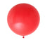 2 Pack 32" Large Matte Red Helium or Air Premium Latex Balloons