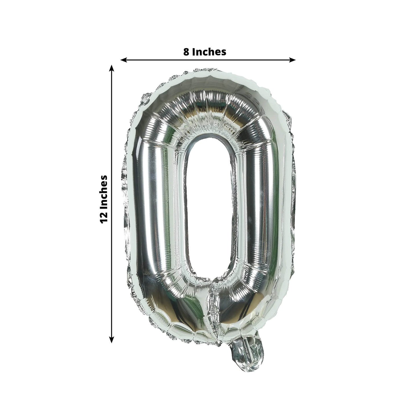 16ft Jumbo Chain Link Balloons in Silver, 30pack 8x12" Durable Foil Chain Balloons for 90s Hip Hop Party Decorations, Event Decor