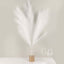 3 Stems Artificial Pampas Grass Decor White - Soft Realistic Faux Ornamental Grass Branches for Rustic Boho Chic Backdrops Floral Styling & Vase Displays 44"