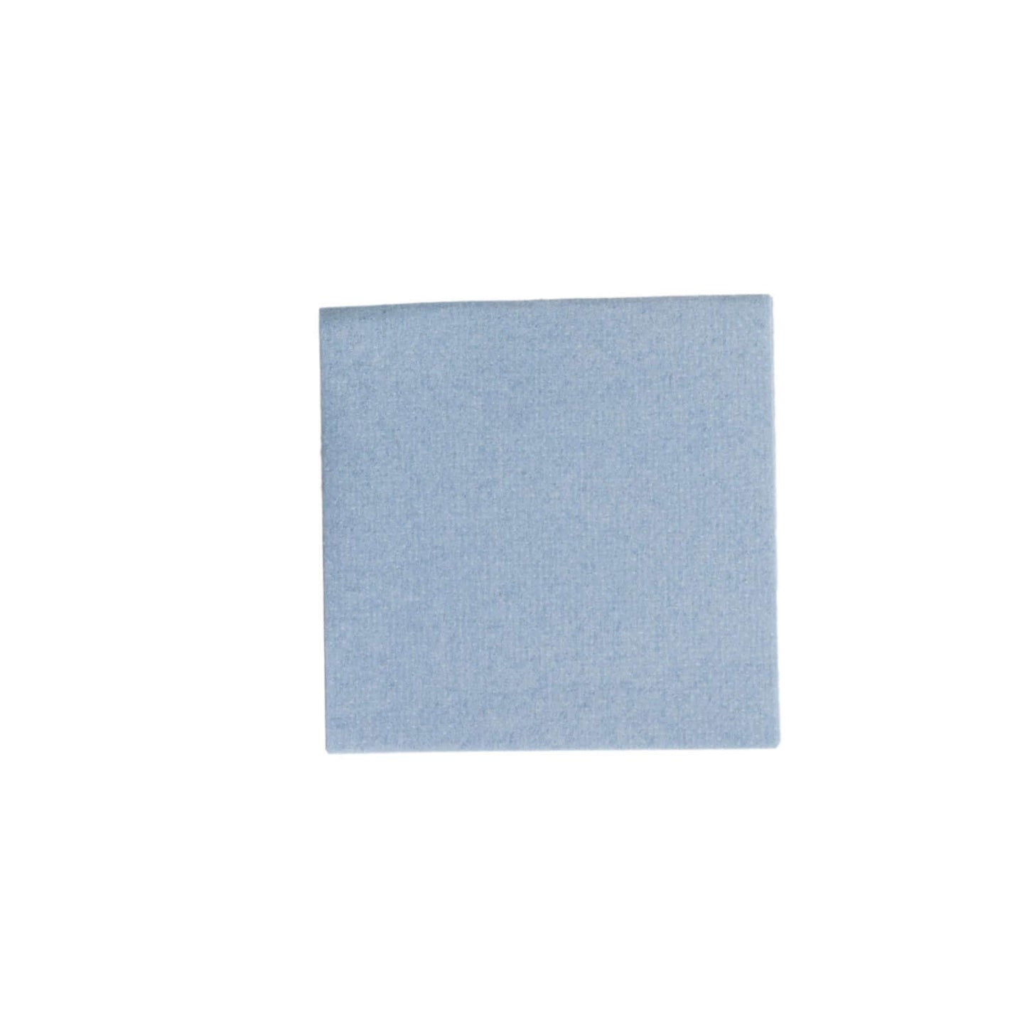 20 Pack Linen-Like Paper 5"x5" Napkins Dusty Blue - Highly Absorbent Airlaid Napkins