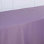 Polyester 90"x156" Rectangle Tablecloth Violet Amethyst - Seamless Wrinkle-Resistant Table Cover