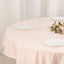 Scuba Round 70" Tablecloth Blush - Wrinkle Free & Stain Resistant Table Cover