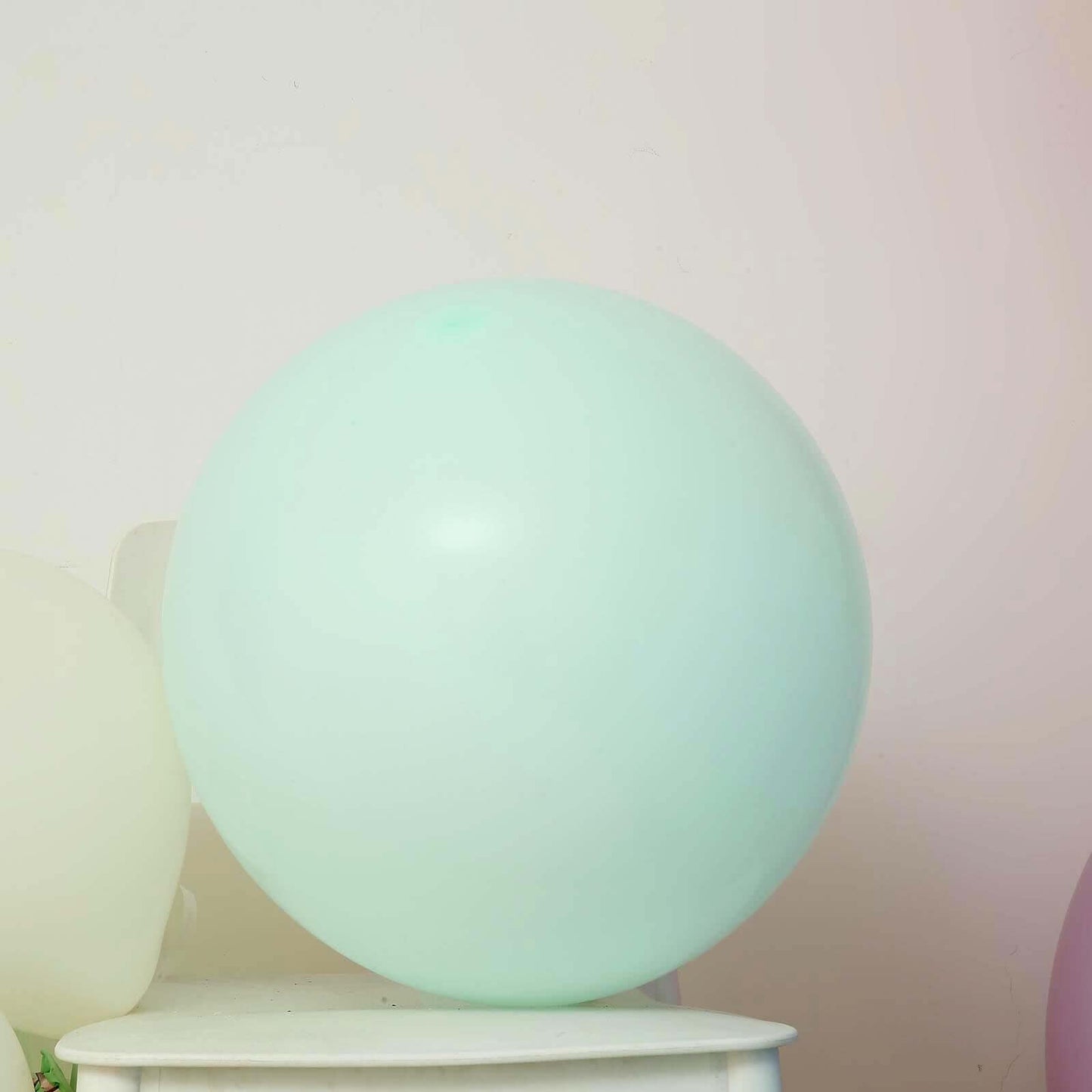 10 Pack 18" Matte Pastel Seafoam Helium or Air Latex Party Balloons
