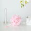 2 Pack 7" Blush Artificial Silk Rose Kissing Ball, Flower Ball