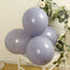 50 Pack Matte Pastel Serenity Blue Biodegradable Balloons 12", Round Eco-friendly Thick Latex Party Balloons