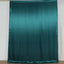 8ftx10ft Peacock Teal Satin Event Curtain Drapes, Backdrop Event Panel