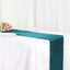 Satin 12"x108" Table Runner Peacock Teal - Stylish Table Linen
