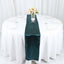 Satin 12"x108" Table Runner Peacock Teal - Stylish Table Linen