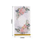 20-Pack Paper Dinner Napkins White with Pink Peony Flowers and Gold Edge 2-Ply - Stylish Disposable Napkins for Events