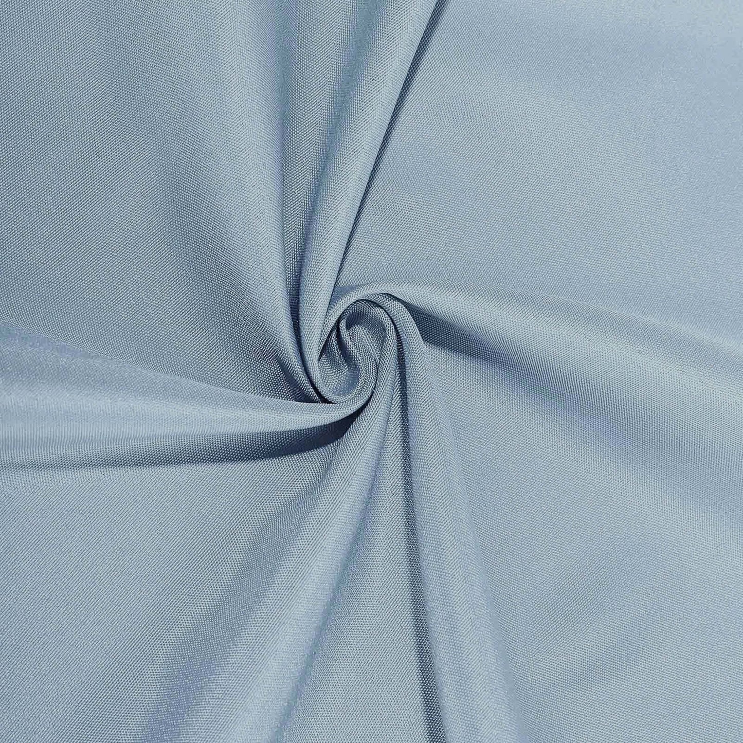 Fitted Polyester 72"x30" Rectangle Tablecloth Dusty Blue - Durable Table Cover