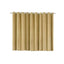 2 Pack Champagne 330 GSM Premium Velvet Thermal Blackout Curtains With Chrome Grommet Window Treatment Panels - 52"x64"