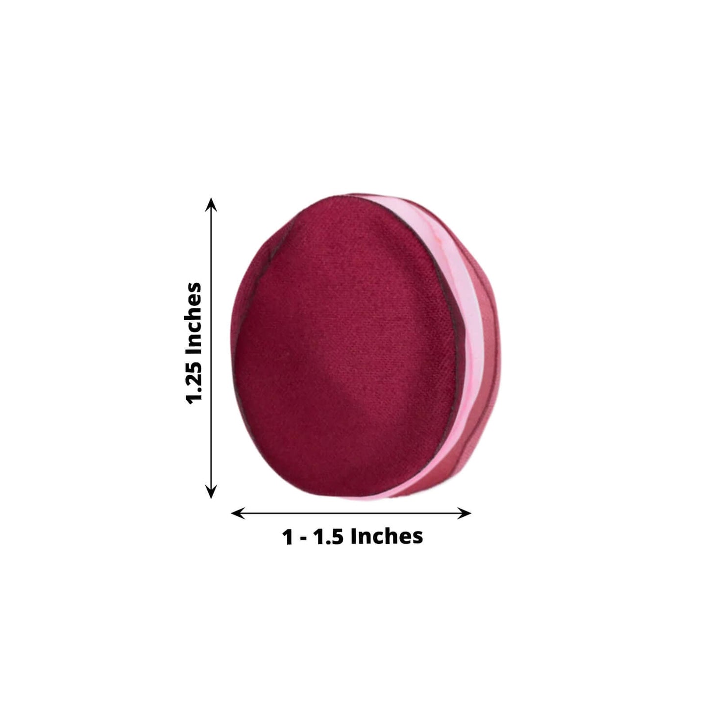 400-Pack Rose Petals Life-Like Flower Confetti Dusty Rose Mix Matte Silk Round - Decorative Event Table Scatters 2"