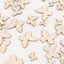 100-Pack Wood Butterfly Confetti DIY Craft Wood Slices, Smooth and Versatile for Arts & Crafts