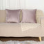 2 Pack 18" Mauve Soft Velvet Square Throw Pillow Cover