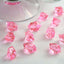 300 Pcs Acrylic Ice Bead Vase Fillers Large Pink - Stylish DIY Craft Crystals for Event Decor & Wedding Tables