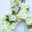 4 Bushes 40" Tall Cream Artificial Silk Cherry Blossom Flowers, Branches