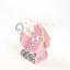 25 Pack Pink Baby Paper Stroller Party Favor Gift Boxes, Cardstock Carriage Candy Boxes with Ribbon Ties - 4.5"x2"x4"