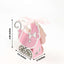 25 Pack Pink Baby Paper Stroller Party Favor Gift Boxes, Cardstock Carriage Candy Boxes with Ribbon Ties - 4.5"x2"x4"