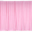2 Pack Pink Scuba Polyester Event Curtain Drapes, Durable Flame Resistant Backdrop Event Panels Wrinkle Free with Rod Pockets - 10ftx10ft