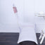5 Pack Sequin Spandex Chair Sashes Rose Gold - Stretch Chair Bands 6"x15"