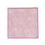 25-Pack Paper Cocktail Napkins with French Toile Print White/Pink - Highly Absorbent 2 Ply Disposable Napkins 6.25"x6.25"