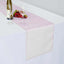 10 Pack Sheer Organza 14"x108" Table Runners Pink - Soft and Lightweight Table Accent