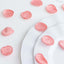 400-Pack Rose Petals Life-Like Flower Confetti Dusty Rose Matte Silk Round - Perfect for Event Tables 2"