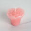 12-Pack Mini Floating Candles Rose Flower Design Pink - Wedding Vase Fillers for Decor 1"