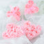 4 Pack 24 PCs Blush Scented Rose Soap Heart Shaped Party Favors With Gift Boxes And Ribbon
