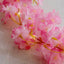 20 LED Garland Fairy String Lights Cherry Blossom Design Pink Warm White - Battery Operated Party DÃ©cor 6ft