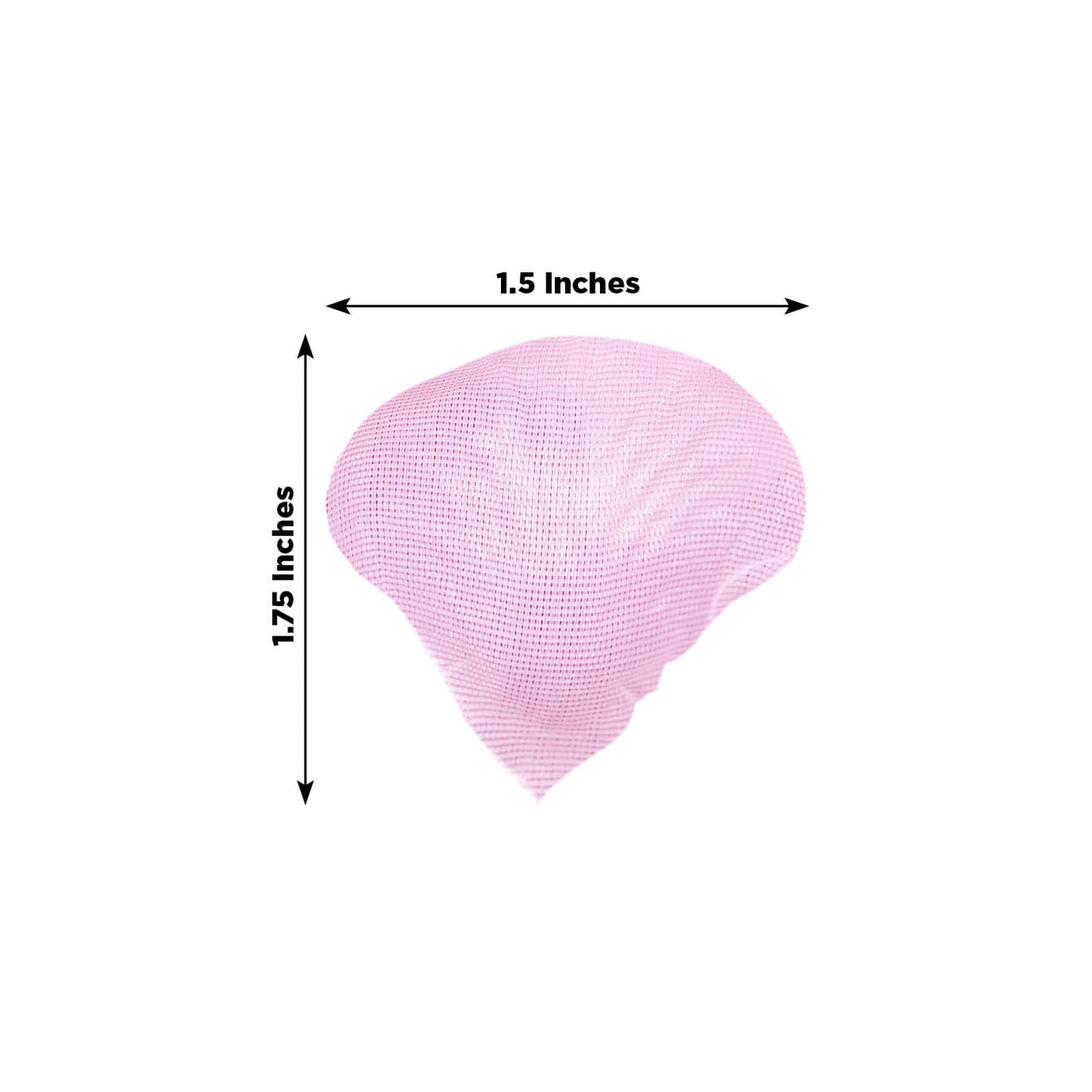 500-Pack Rose Petals Round Design Pink Silk Confetti - Decorative Scatters for Tables and Floors